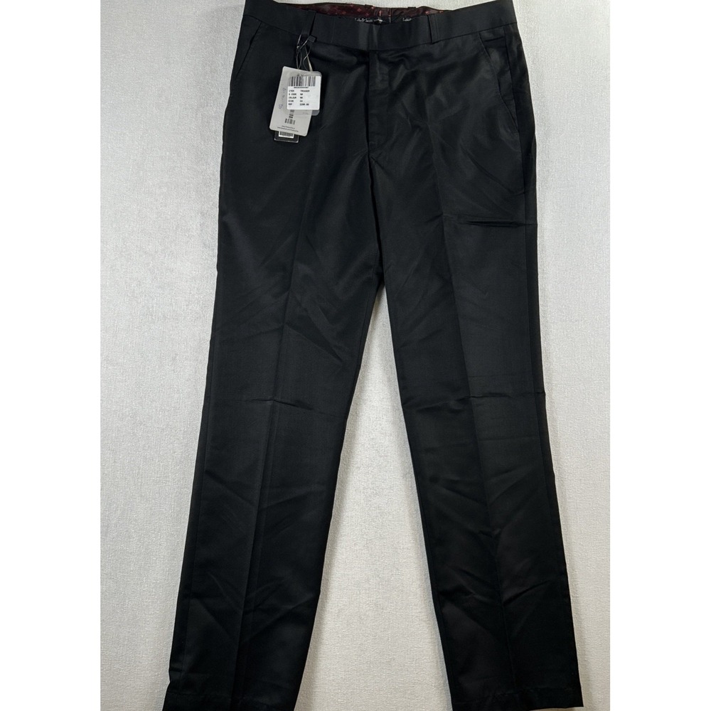 Lyle & Scott Scotland‎ Black Dress Pants Men's Size 34 NWT